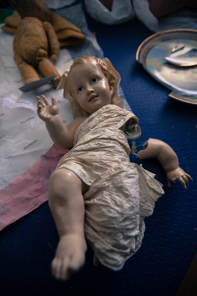 Getting repaired in time for  the Christmas season.